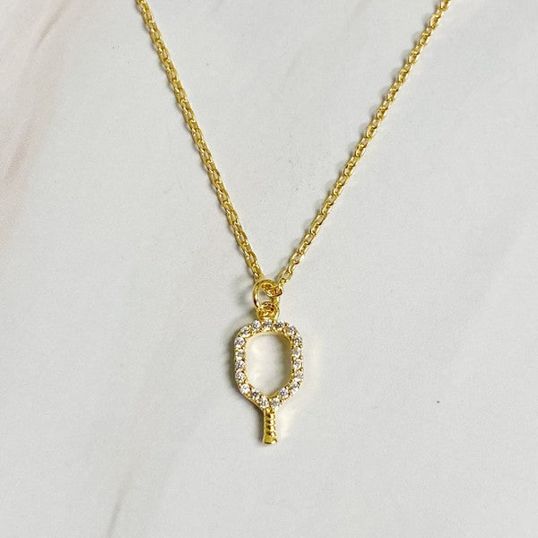 Club Pickleball Dainty Necklace - 1985 the VAULT Boutique