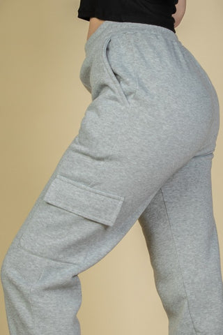 Side Pocket Drawstring Waist Sweatpants - 1985 the VAULT Boutique