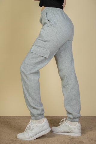 Side Pocket Drawstring Waist Sweatpants - 1985 the VAULT Boutique