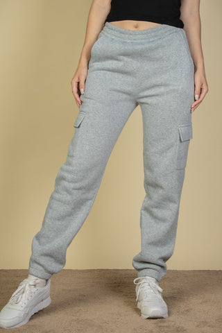 Side Pocket Drawstring Waist Sweatpants - 1985 the VAULT Boutique