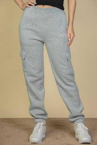 Side Pocket Drawstring Waist Sweatpants - 1985 the VAULT Boutique