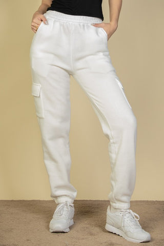 Side Pocket Drawstring Waist Sweatpants - 1985 the VAULT Boutique