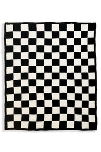 Luxe Soft Checkerboard Checker Throw Blanket - 1985 the VAULT Boutique