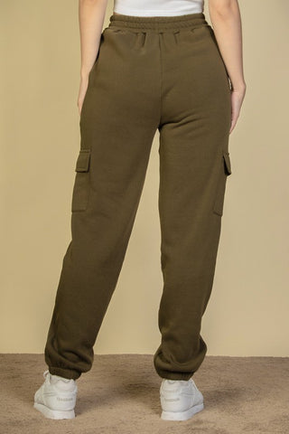 Side Pocket Drawstring Waist Sweatpants - 1985 the VAULT Boutique