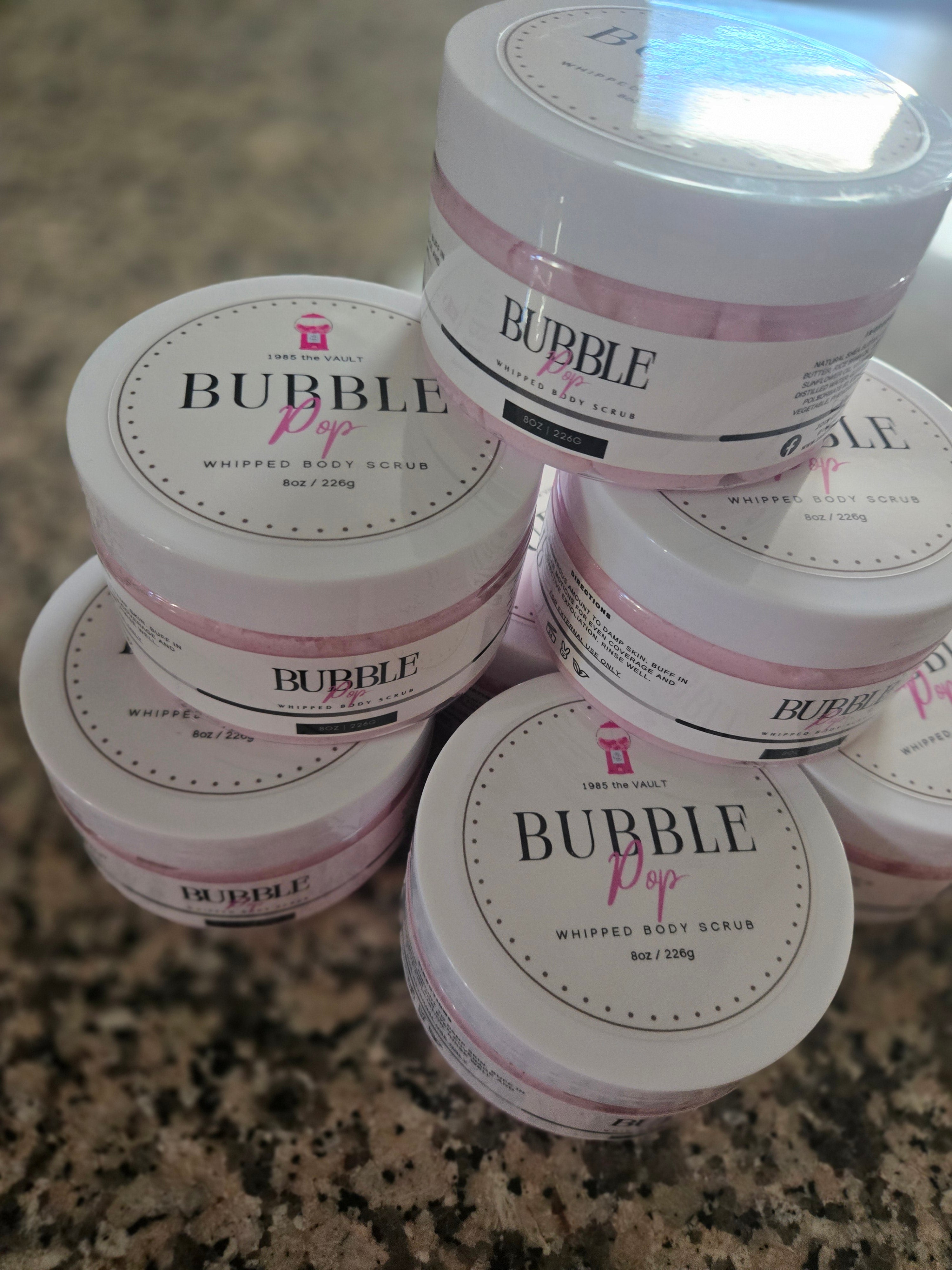 Bubble Pop – 8oz Whipped Body Scrub: Pre-Order (Ships Nov 20th)