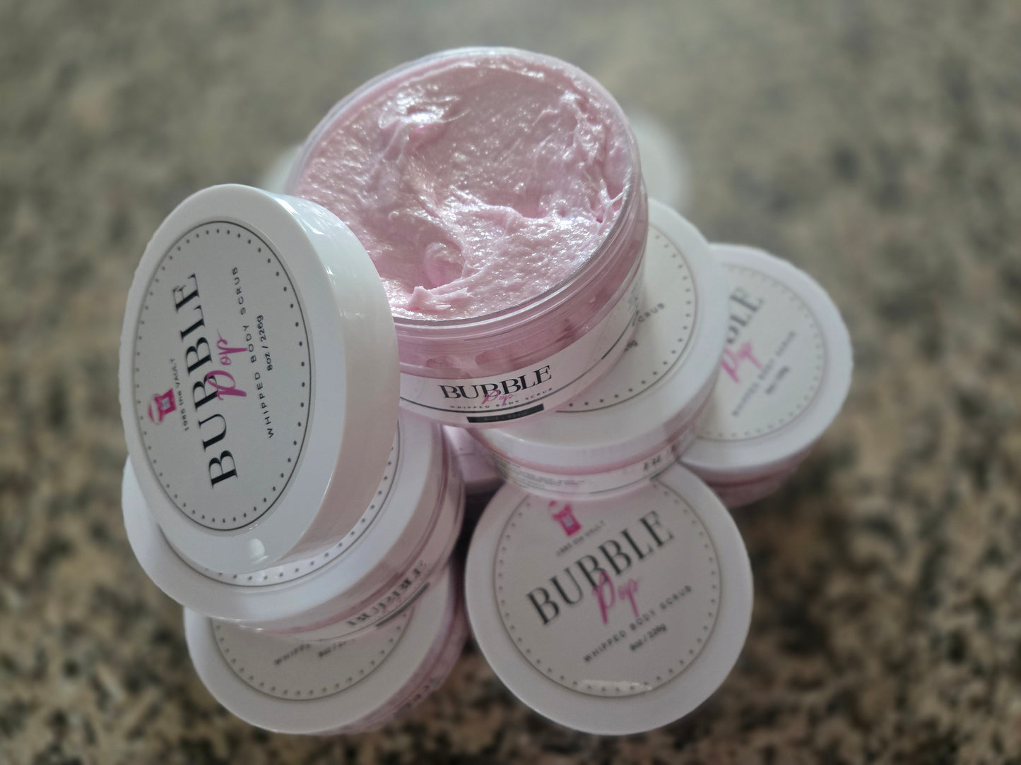 Bubble Pop – 8oz Whipped Body Scrub: Pre-Order (Ships Nov 20th)