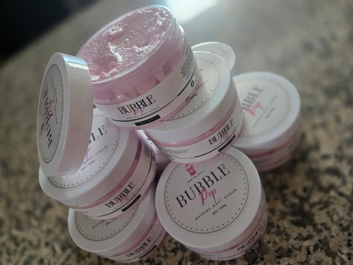 Bubble Pop – 8oz Whipped Body Scrub: Pre-Order (Ships Nov 20th)