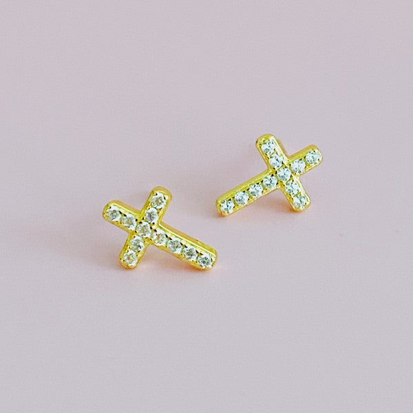 Mini Sparkle Mini Stud Sterling Silver Earrings - 1985 the VAULT Boutique