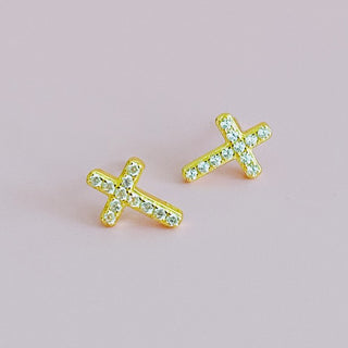 Mini Sparkle Mini Stud Sterling Silver Earrings - 1985 the VAULT Boutique