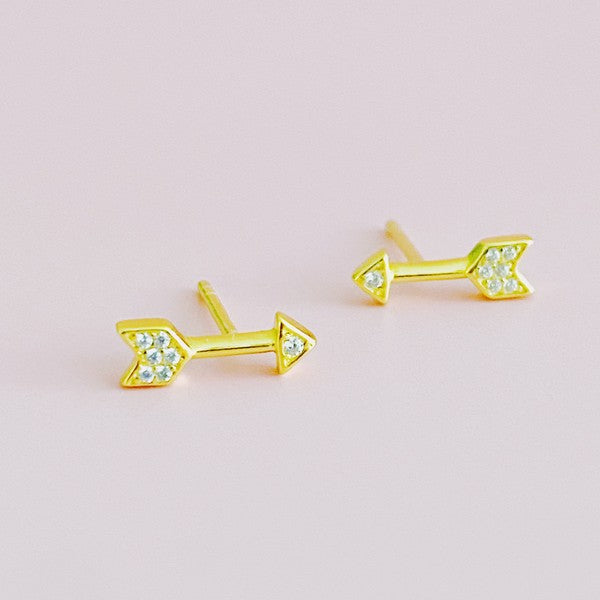 Mini Sparkle Mini Stud Sterling Silver Earrings - 1985 the VAULT Boutique