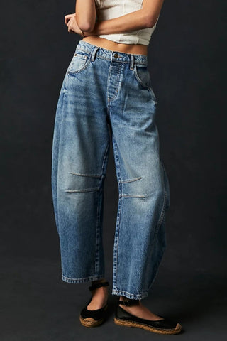 Wide Leg Jeans with Pockets - 1985 the VAULT Boutique