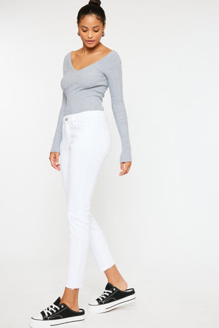 Kancan Mid Rise Ankle Skinny Jeans - 1985 the VAULT Boutique