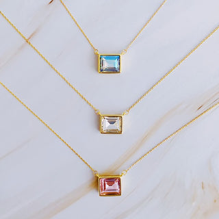 Sweet Square Pendant Necklace - 1985 the VAULT Boutique