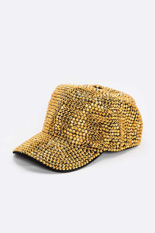 Full Stone Iconic Gold Cap - 1985 the VAULT Boutique