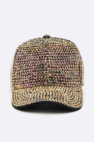 Full Stone Iconic Gold AB Baseball Cap - 1985 the VAULT Boutique