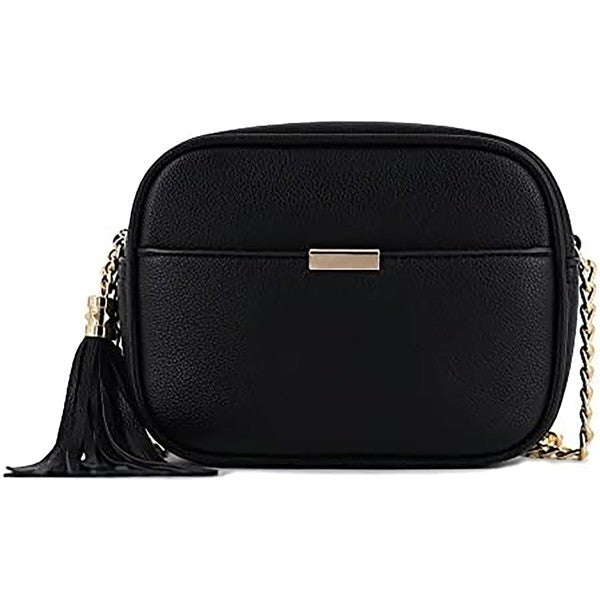 Tassel Small Crossbody Bag Camera Bag - 1985 the VAULT Boutique