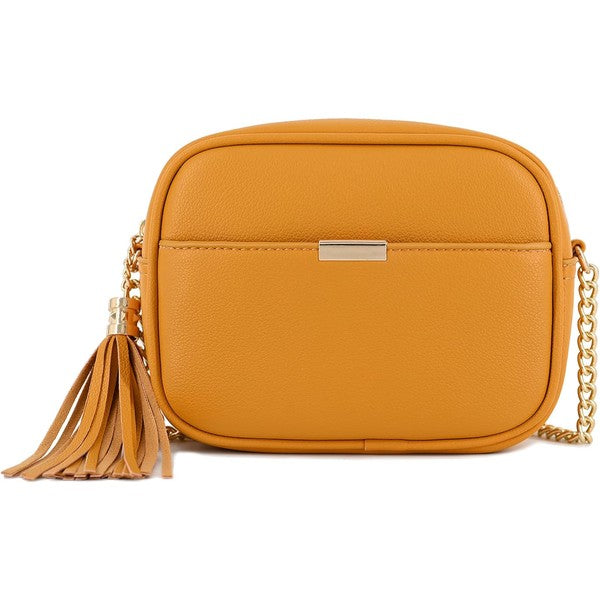 Tassel Small Crossbody Bag Camera Bag - 1985 the VAULT Boutique