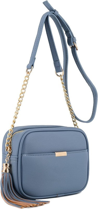 Tassel Small Crossbody Bag Camera Bag - 1985 the VAULT Boutique