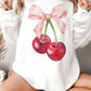 CHERRY BOW COQUETTE GRAPHIC SWEATSHIRT - 1985 the VAULT Boutique