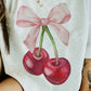 CHERRY BOW COQUETTE GRAPHIC TEE - 1985 the VAULT Boutique