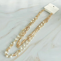 Fourfect, Layered Clip Chain Necklace - 1985 the VAULT Boutique