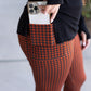 The Autumn Houndstooth Leggings - 1985 the VAULT Boutique