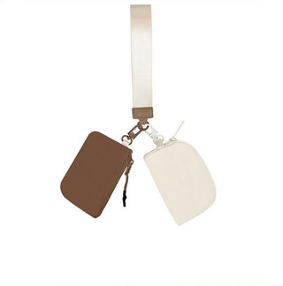 Clippable Dual Pouch Wristlet - 1985 the VAULT Boutique