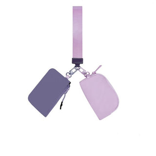 Clippable Dual Pouch Wristlet - 1985 the VAULT Boutique