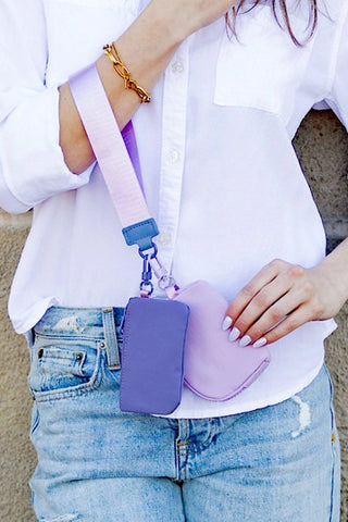 Clippable Dual Pouch Wristlet - 1985 the VAULT Boutique