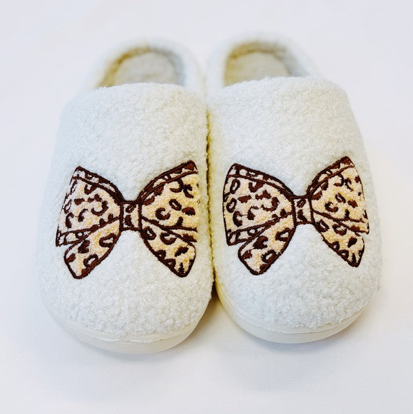 Emily Bow Cozy Lounge Slippers - 1985 the VAULT Boutique