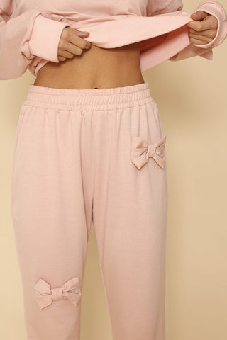 3D Bow Jogger Sweatpants - 1985 the VAULT Boutique