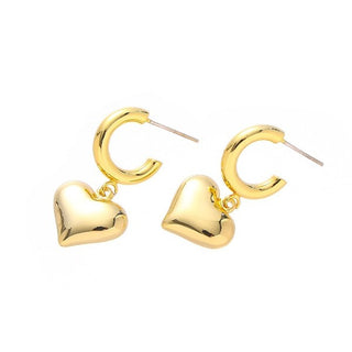 Heart Drop Earring - 1985 the VAULT Boutique