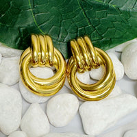 Golden Knocker Earrings - 1985 the VAULT Boutique