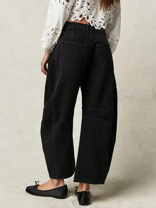 Wide Leg Jeans with Pockets - 1985 the VAULT Boutique