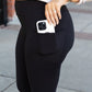 Black FULL LENGTH Leggings with POCKETS - 1985 the VAULT Boutique