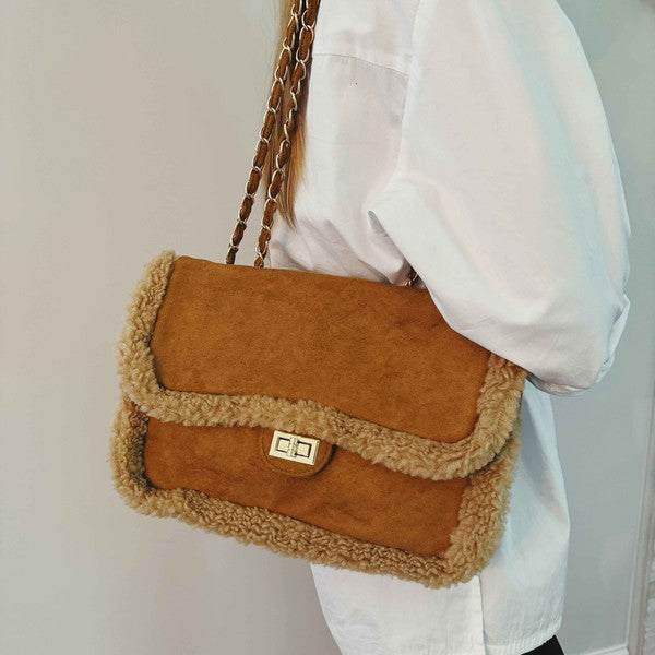 Luxe Deluxe Chain Shoulder Bag - 1985 the VAULT Boutique