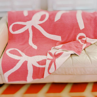 Bow Party Coziest Blanket - 1985 the VAULT Boutique