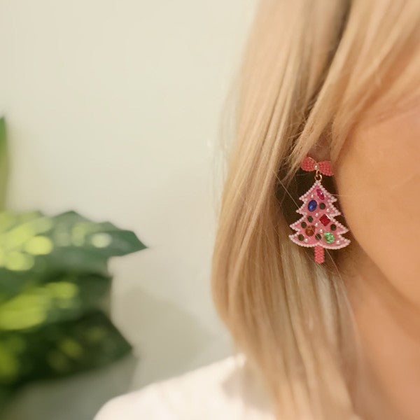 Dress Up Your Tree Dangle Earrings - 1985 the VAULT Boutique