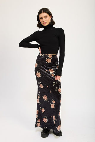 HIGH WAIST MAXI PENCIL SKIRT - 1985 the VAULT Boutique