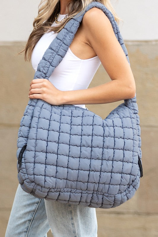 Taylor Quilted Puffer Tote - 1985 the VAULT Boutique