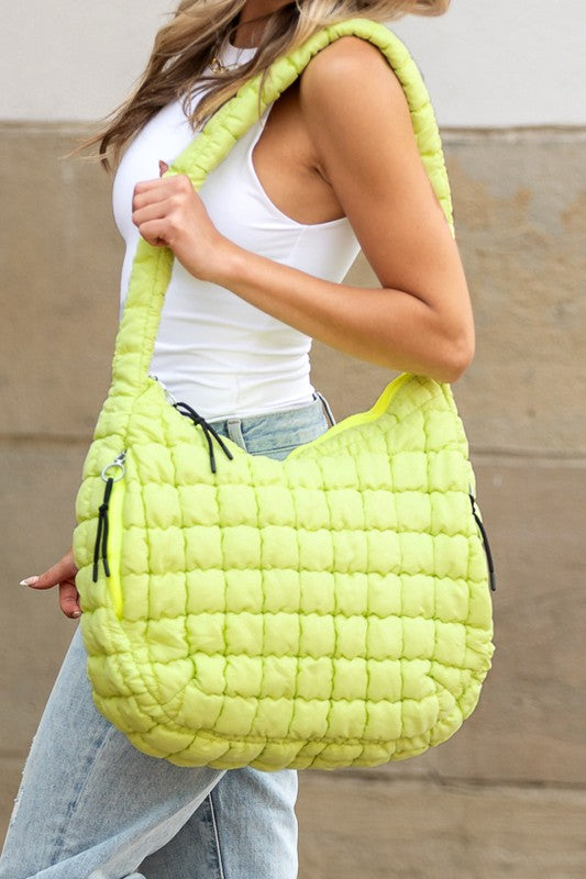 Taylor Quilted Puffer Tote - 1985 the VAULT Boutique