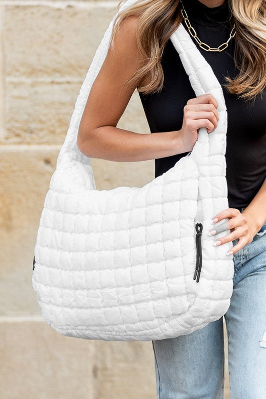 Taylor Quilted Puffer Tote - 1985 the VAULT Boutique