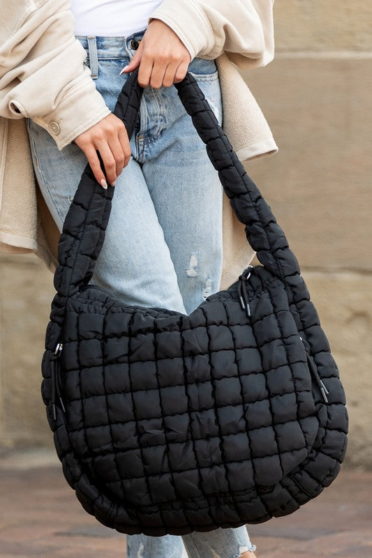Taylor Quilted Puffer Tote - 1985 the VAULT Boutique