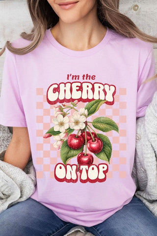 I'm the Cherry on Top Graphic Tee - 1985 the VAULT Boutique