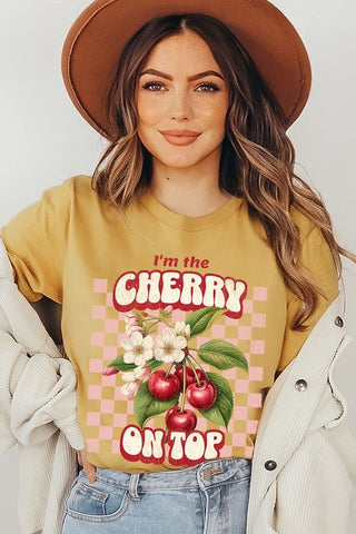 I'm the Cherry on Top Graphic Tee - 1985 the VAULT Boutique