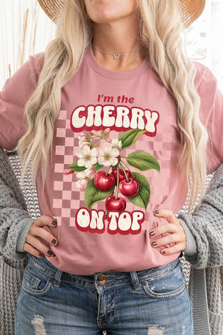 I'm the Cherry on Top Graphic Tee - 1985 the VAULT Boutique