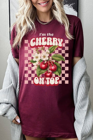 I'm the Cherry on Top Graphic Tee - 1985 the VAULT Boutique