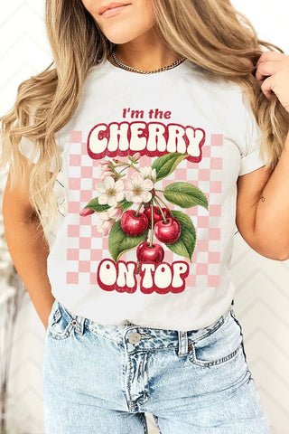 I'm the Cherry on Top Graphic Tee - 1985 the VAULT Boutique