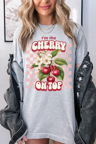 I'm the Cherry on Top Graphic Tee - 1985 the VAULT Boutique