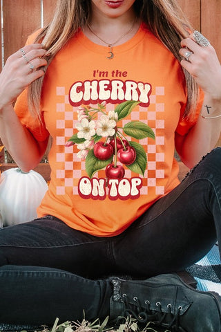 I'm the Cherry on Top Graphic Tee - 1985 the VAULT Boutique